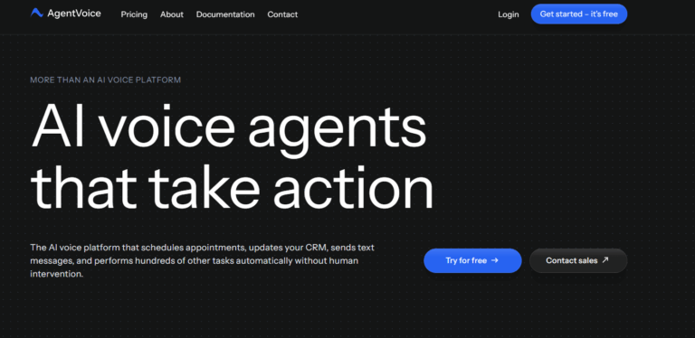 AgentVoice AI