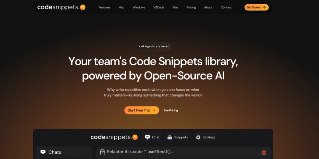 Code Snippets AI 3 Code Snippets AI
