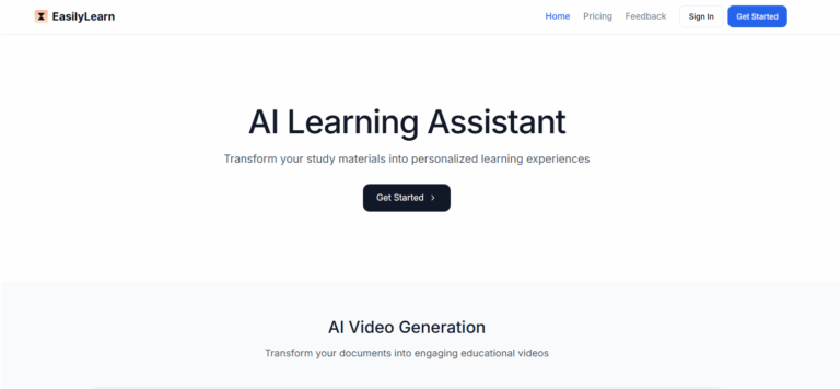 EasilyLearn AI