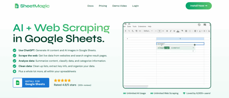 SheetMagic AI