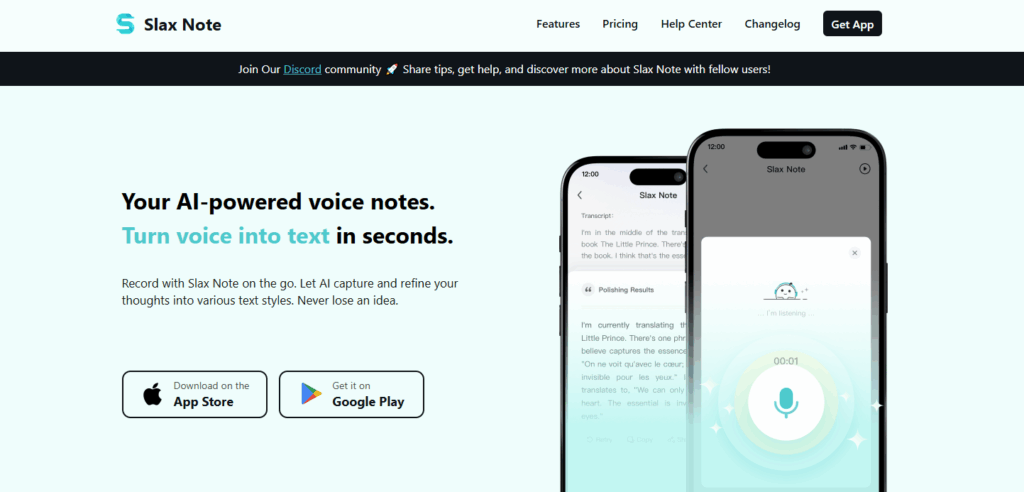 Slax Note AI 7 Slax Note AI
