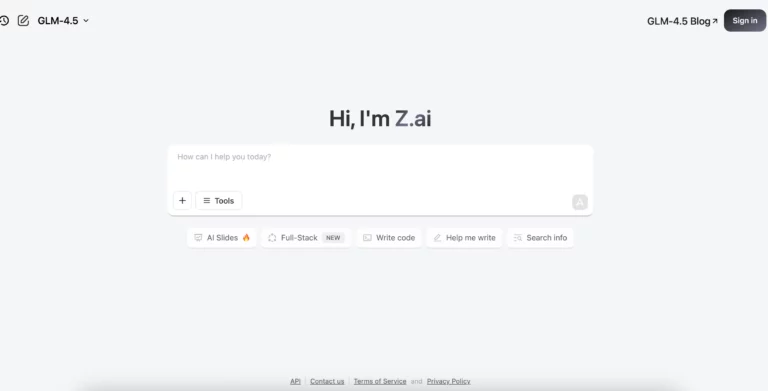GLM-4.5 AI