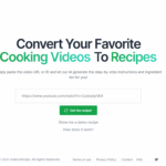 Video2Recipe AI