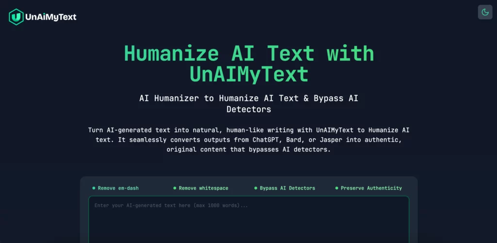 UnAIMyText