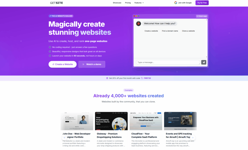 GetSite AI 3 GetSite AI