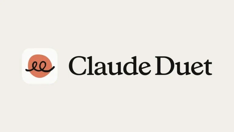 Anthropic's Claude Duet launch artwork showing the app icon and wordmark