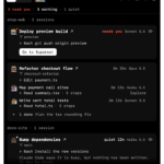 AgentValley: Track Claude Code Sessions on Your Mac 1 Official AgentValley panel showing project-grouped Claude Code sessions and pixel-art agent characters