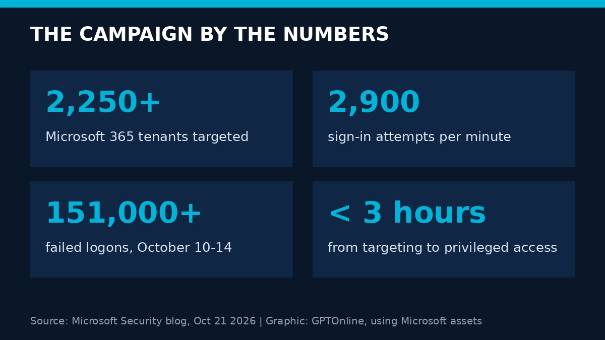 Microsoft Blames China-Linked Hackers for AI-Driven Attack on ConnectWise and 2,250 Microsoft 365 Tenants 3 Key figures of the Storm-0940 ARTEX campaign