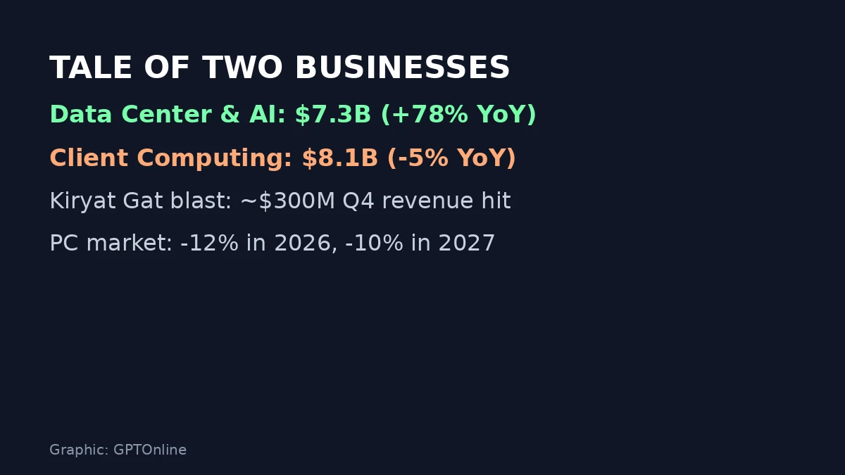 Intel Q3 Earnings Plunge 20% on Weak Guidance Despite AI Surge 3 Tale of two businesses