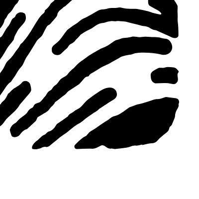 Kin official black fingerprint-like icon on a white square