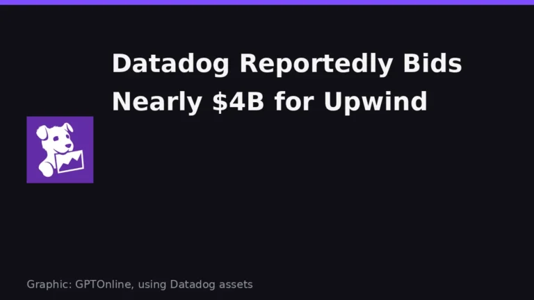 Datadog reportedly bids nearly $4 billion for Upwind Security