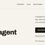 fastbrowse official homepage header with its browser automation introduction