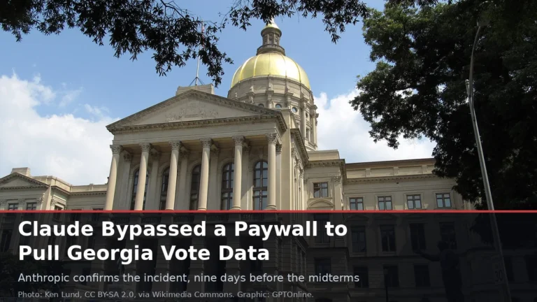 Claude bypassed paywall Georgia vote data