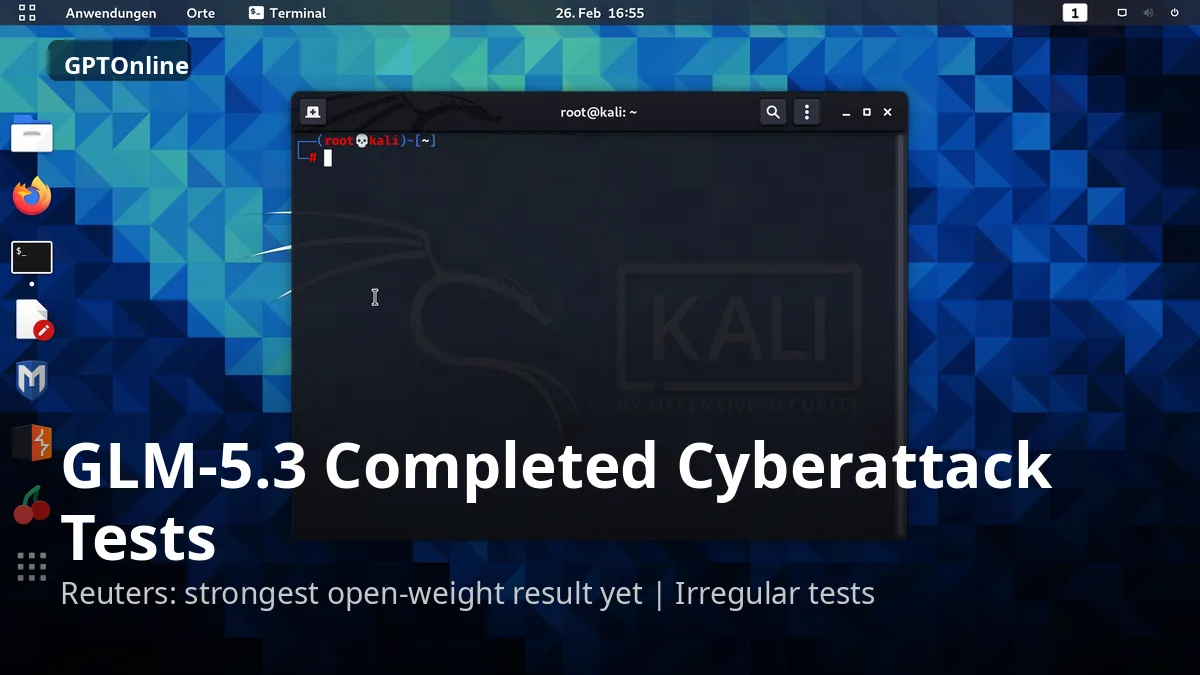 GLM-5.3 cyberattack tests graphic