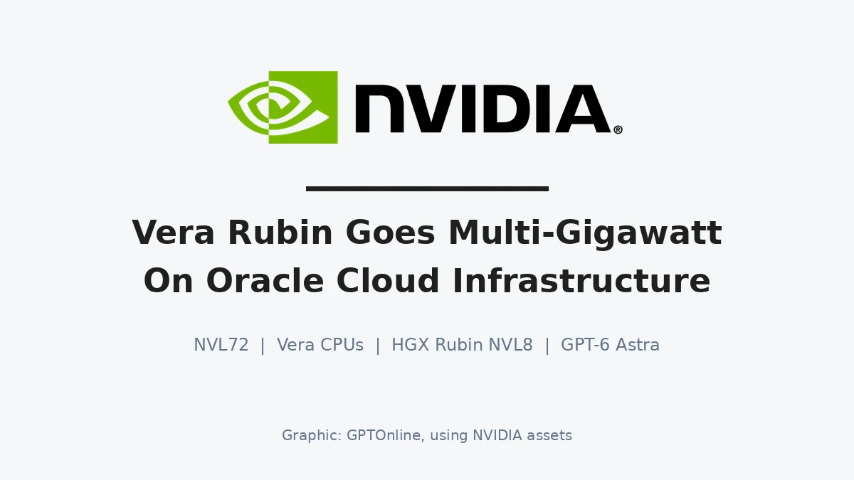 NVIDIA and Oracle Expand Vera Rubin to Multi-Gigawatt Scale on Oracle Cloud 1 NVIDIA and Oracle expand Vera Rubin to multi-gigawatt scale on Oracle Cloud