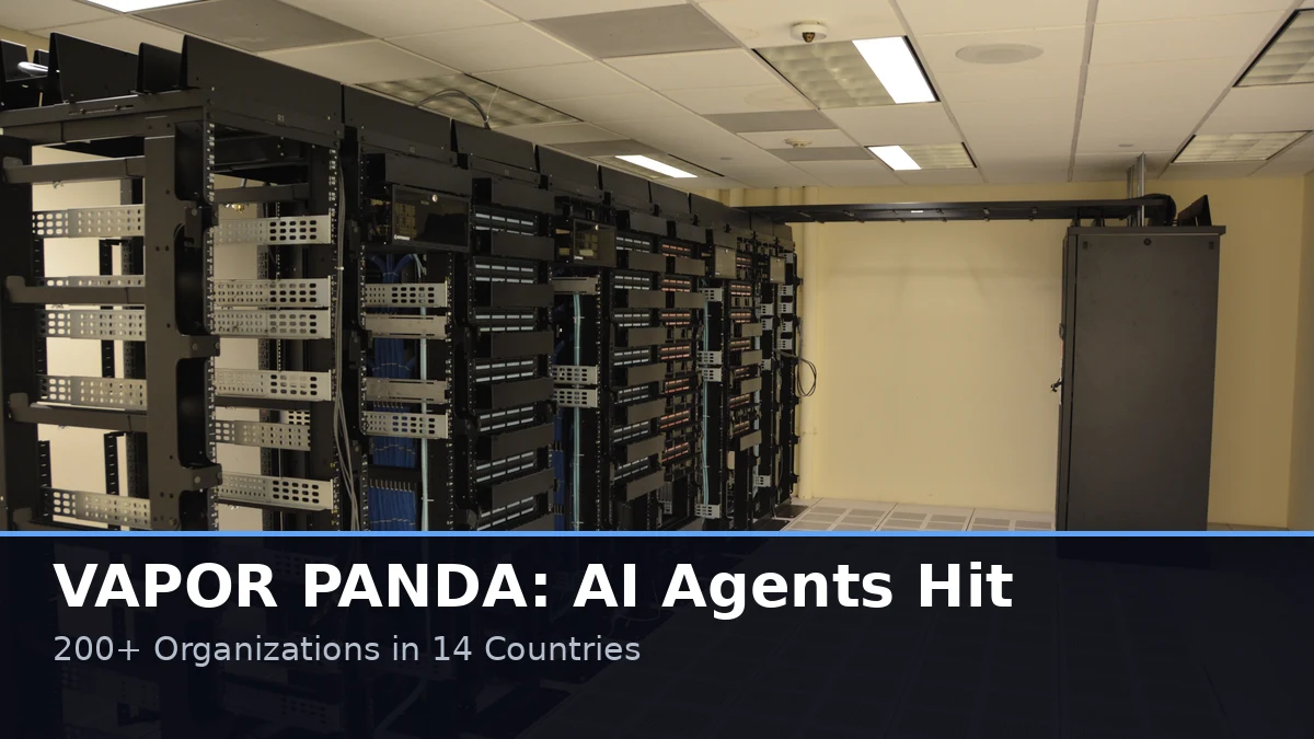 VAPOR PANDA AI Agents Targeted 200+ Organizations 1 VAPOR PANDA AI agents targeted 200+ organizations