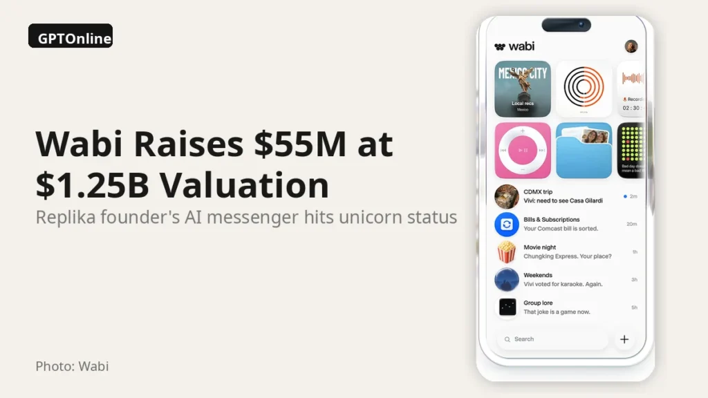 Wabi app interface