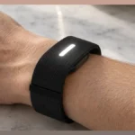 Kiwi Band on a wrist
