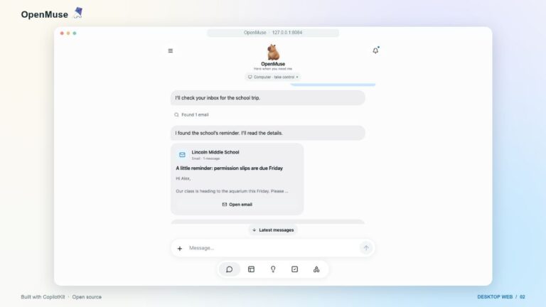 openmuse demo