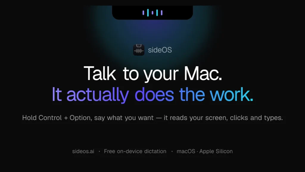 sideOS logo