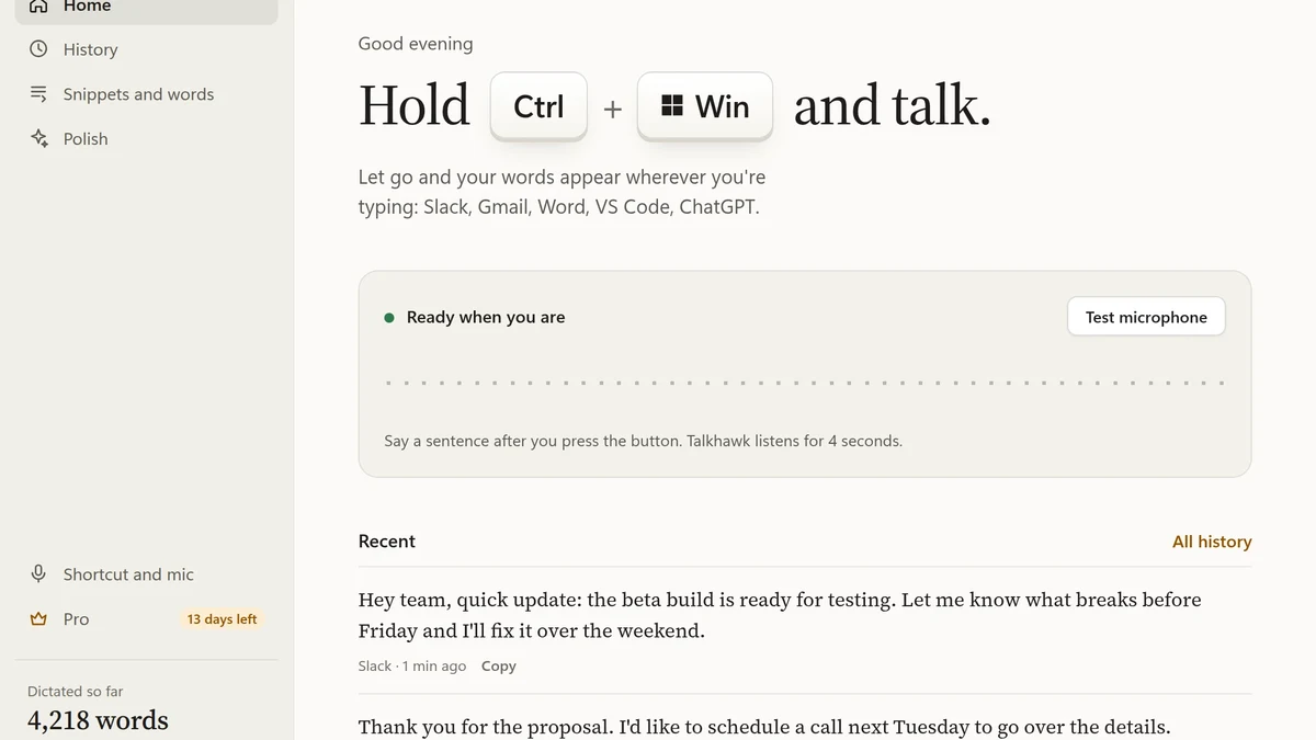 Talkhawk