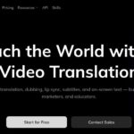 Vozo AI 1 Official Vozo homepage screenshot