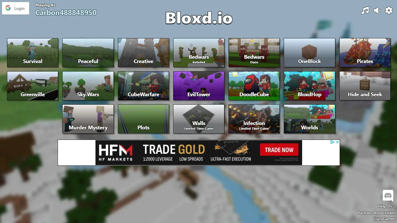 Bloxd.io Unblocked 2