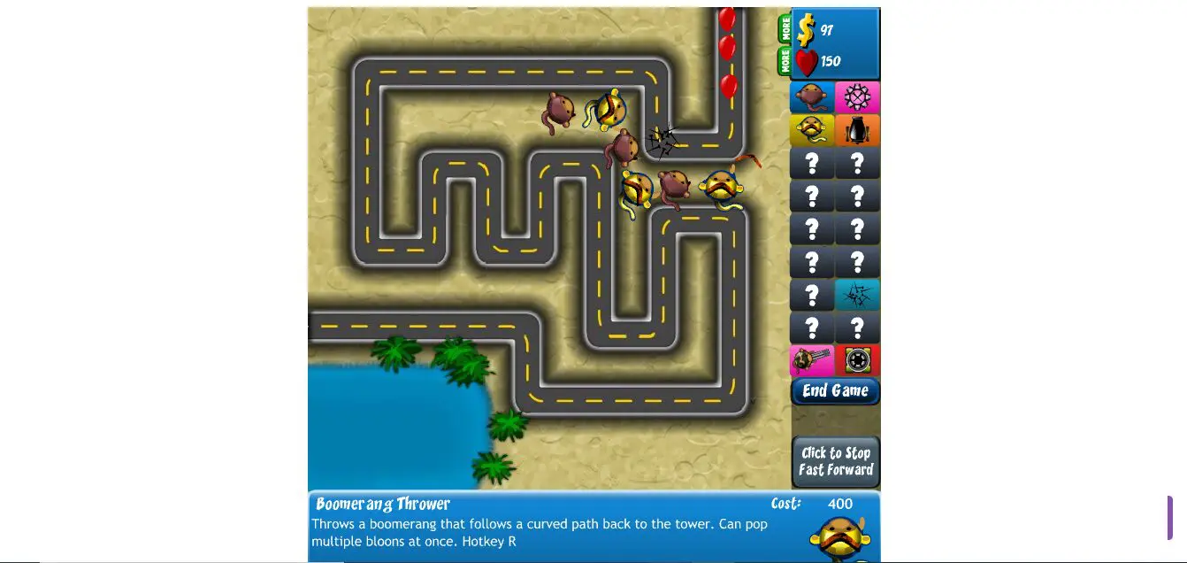 Bloons TD 4 Unblocked 3