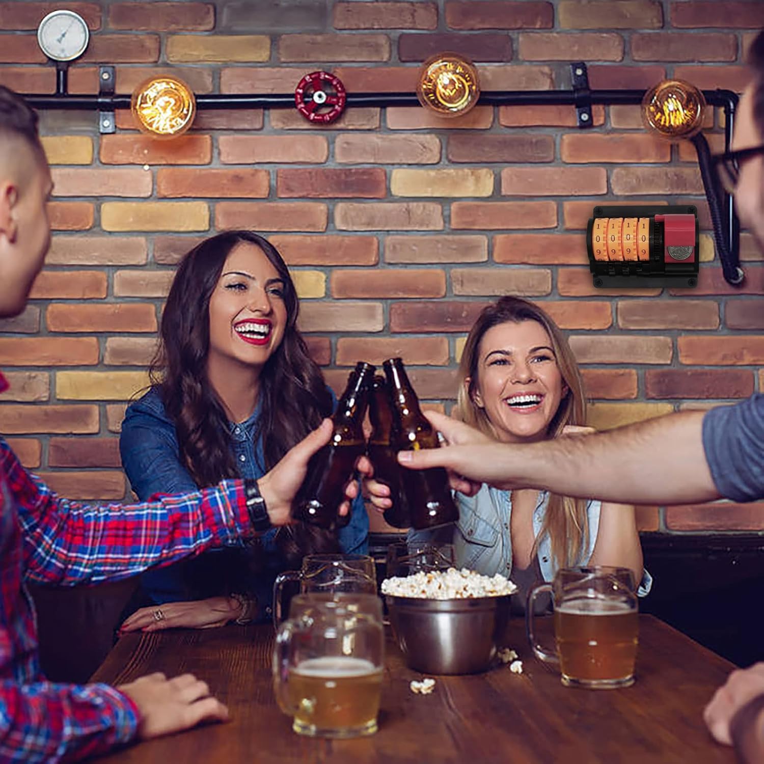 Abrebotellas Montado En La Pared Sacacorchos Para Contador De Cerveza Manual Creativo Automtico Decapador Regalos Nicos De Cerveza Para Hombres Pap Novio Esposo 1#