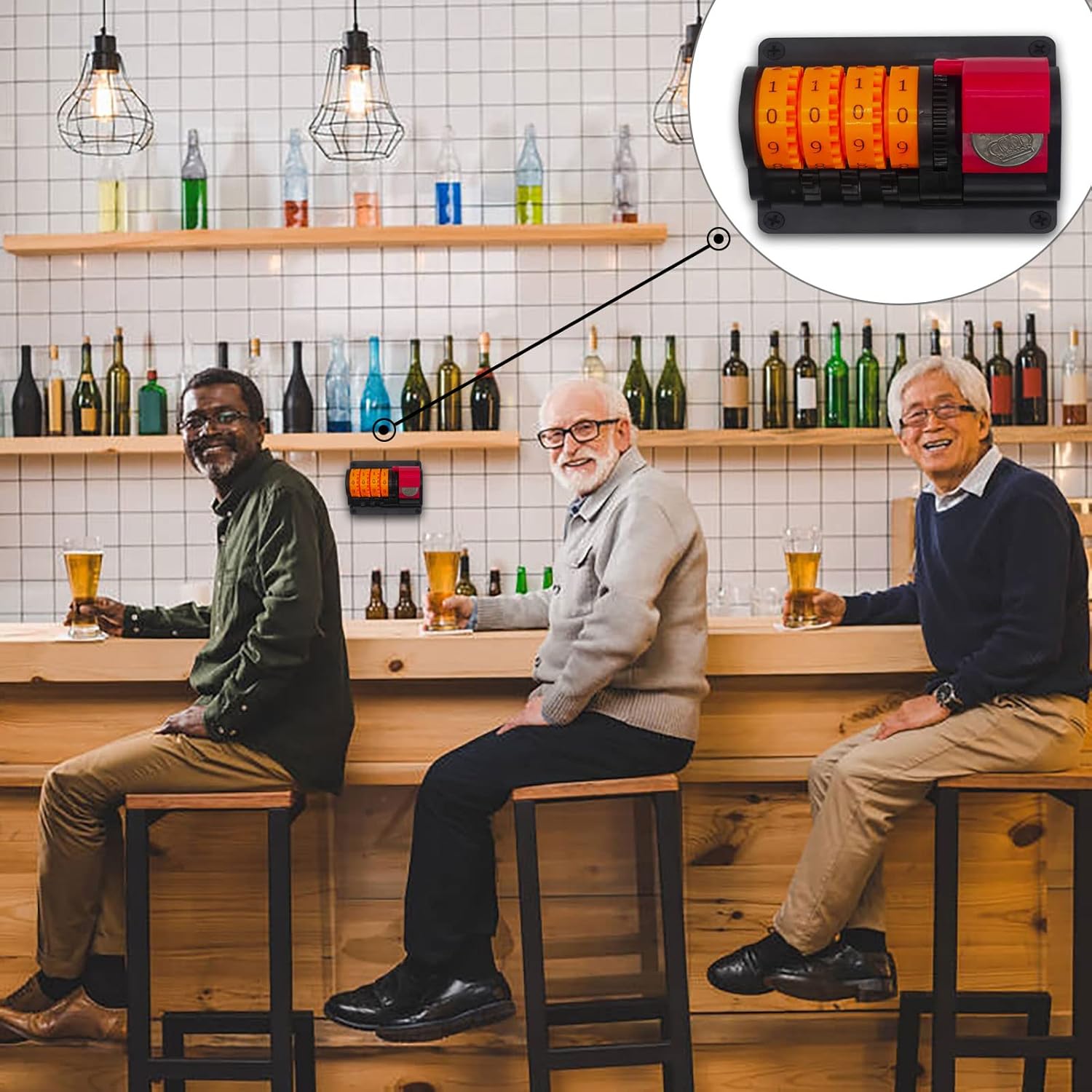 Abrebotellas Montado En La Pared Sacacorchos Para Contador De Cerveza Manual Creativo Automtico Decapador Regalos Nicos De Cerveza Para Hombres Pap Novio Esposo 1#