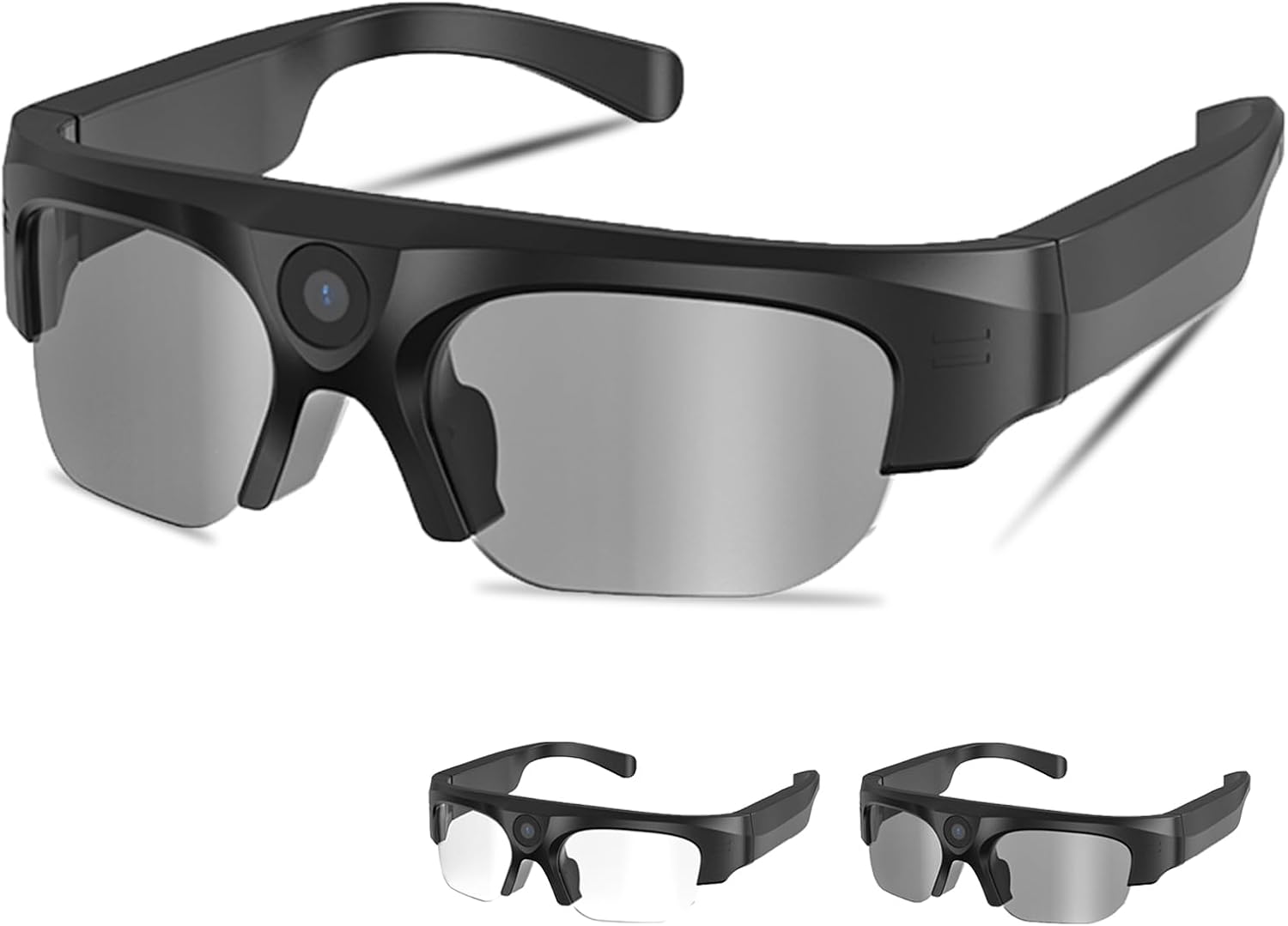 Lentes De Cmara 4k Lentes De Sol Inteligentes Ai 2025 Con Cmara Gafas De Video Con Proteccin Uv Para Actividades Al Aire Libre Y Viajes Cmaras De Video Deportivas Y De Accin Lente