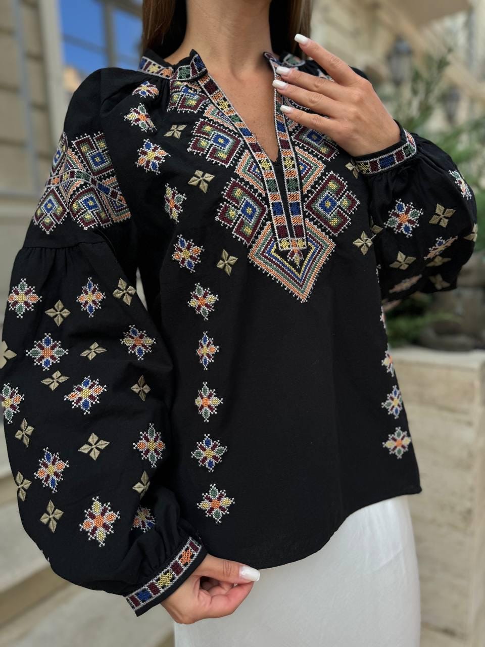 Beige Ukraine Vishivankawhite Ukraine Blouseembroidered Ukraine Women Blouseukraine Men Shirtbeige Embroidered Blouseukraine Shop