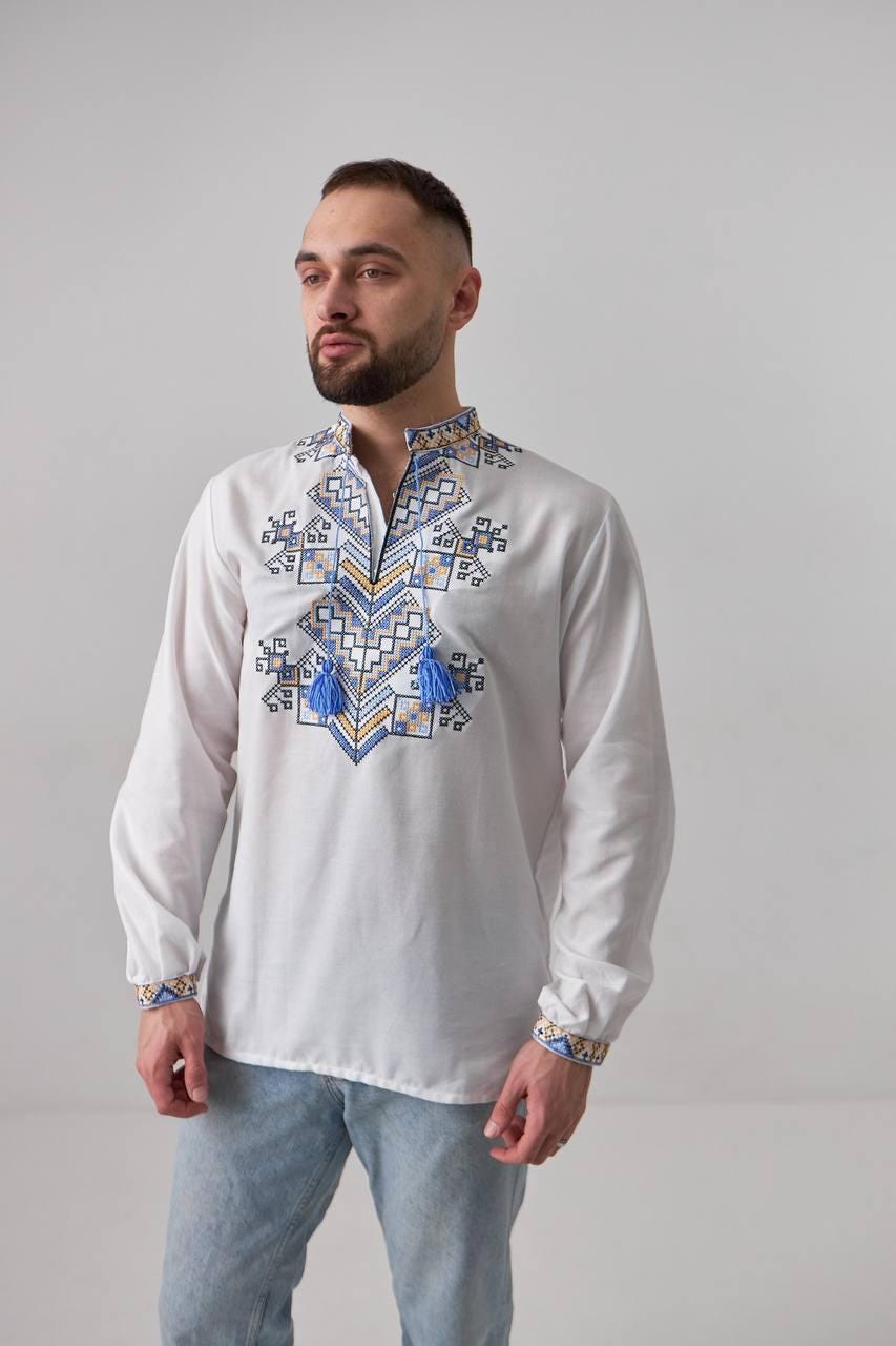 Ukrainian Embroidered Men Vishivankaukraine T-shirtukraine Mens Clothingukraine Men Giftukraine National Clothesembroidery Men Blouse