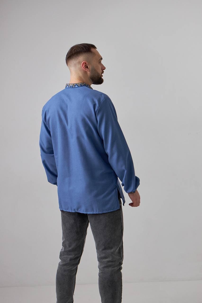 Ukrainian Embroidered Men Vishivankaukraine T-shirtukraine Mens Clothingukraine Men Giftukraine National Clothesembroidery Men Blouse