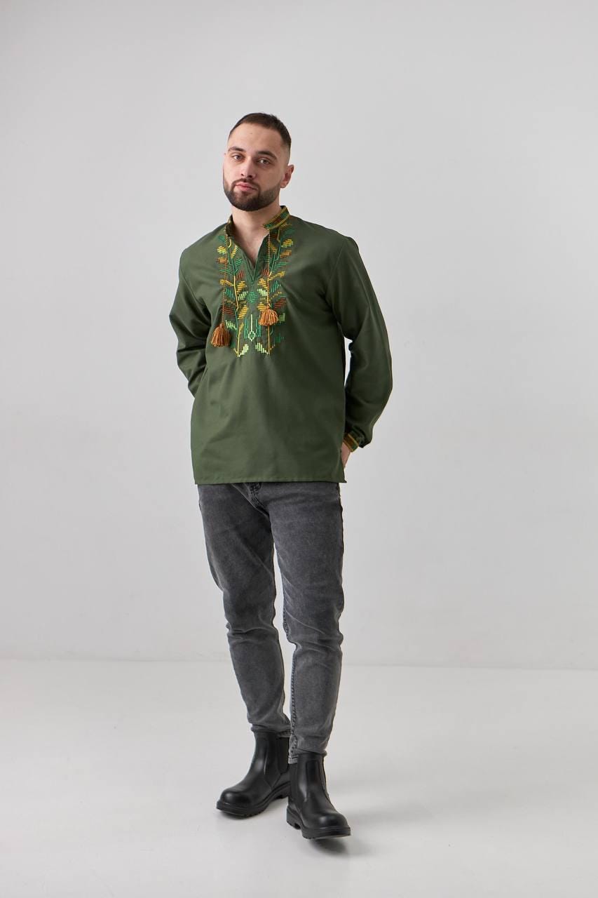 Ukrainian Embroidered Men Vishivankaukraine T-shirtukraine Mens Clothingukraine Men Giftukraine National Clothesembroidery Men Blouse