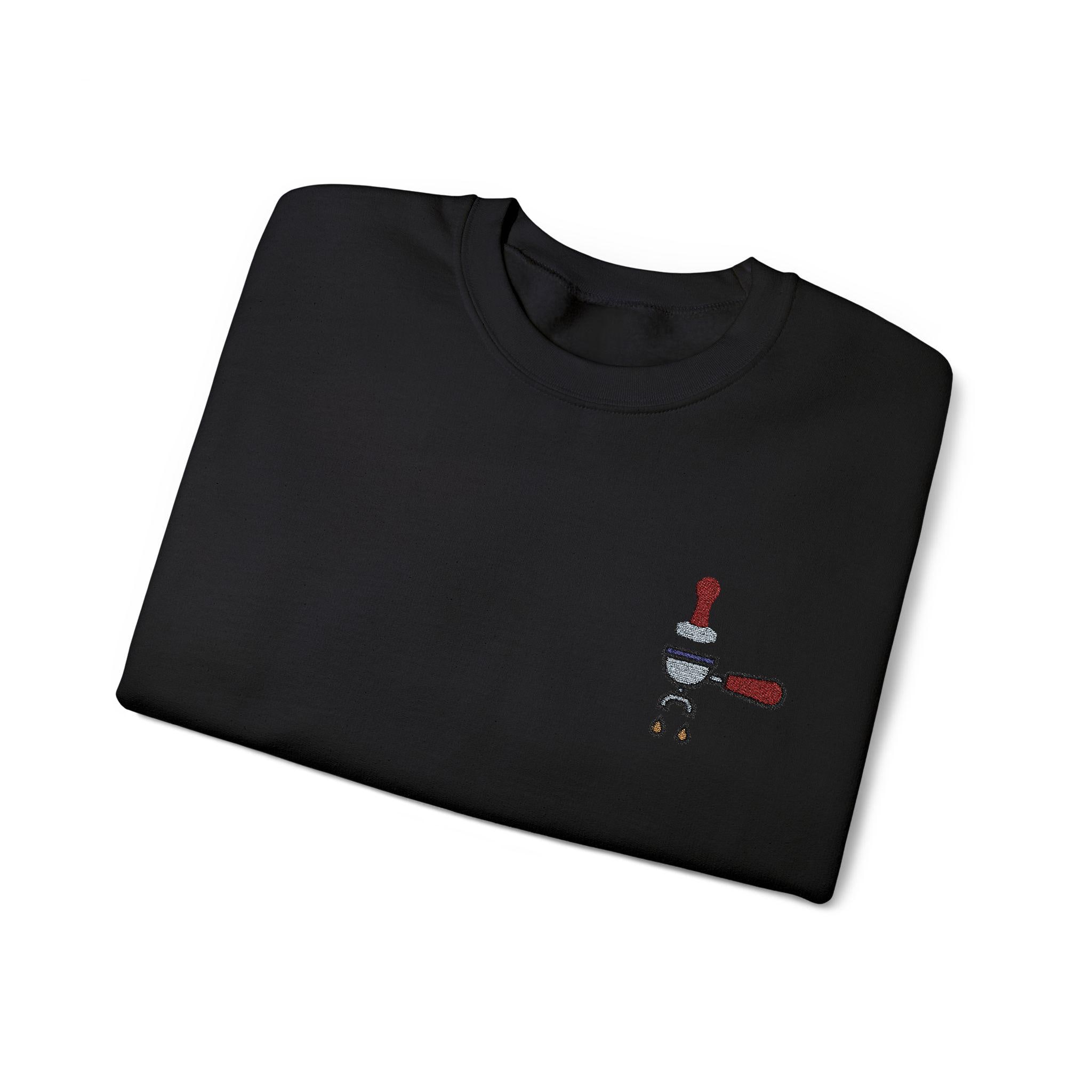 Filter Holder Tamper Embroidered Organic Cotton T-shirt