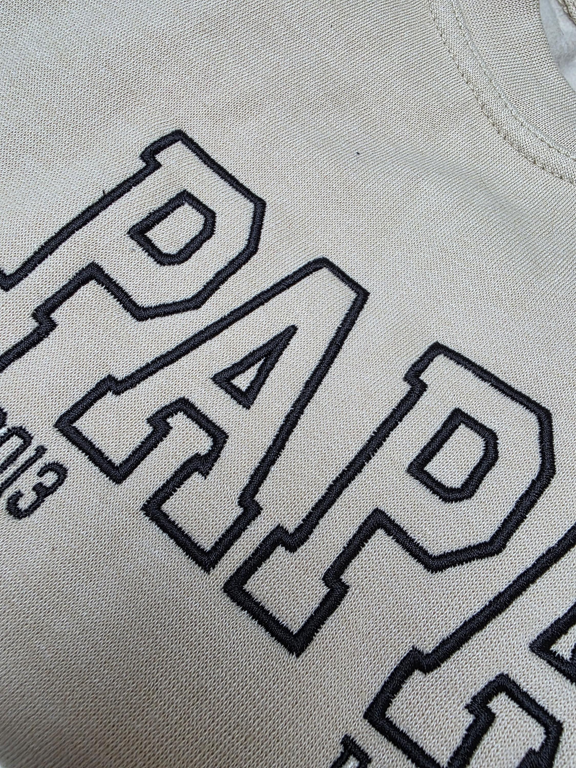 Personalized Dad Sweatshirt Custom Embroidered Father's Day Gift Best Dad Shirt With Kids' Names Birthdates Unique New Dad Gift