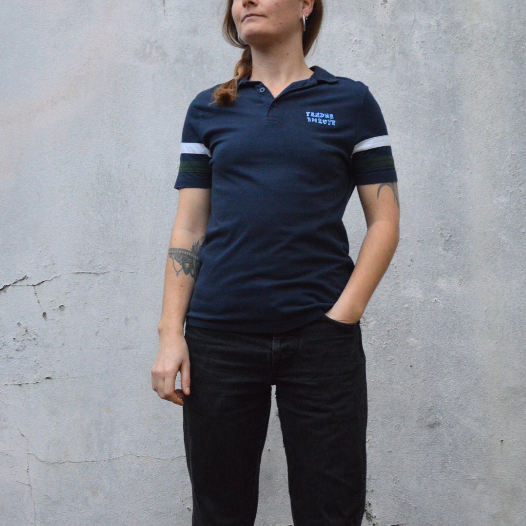 Hand Embroidered Polo Shirt
