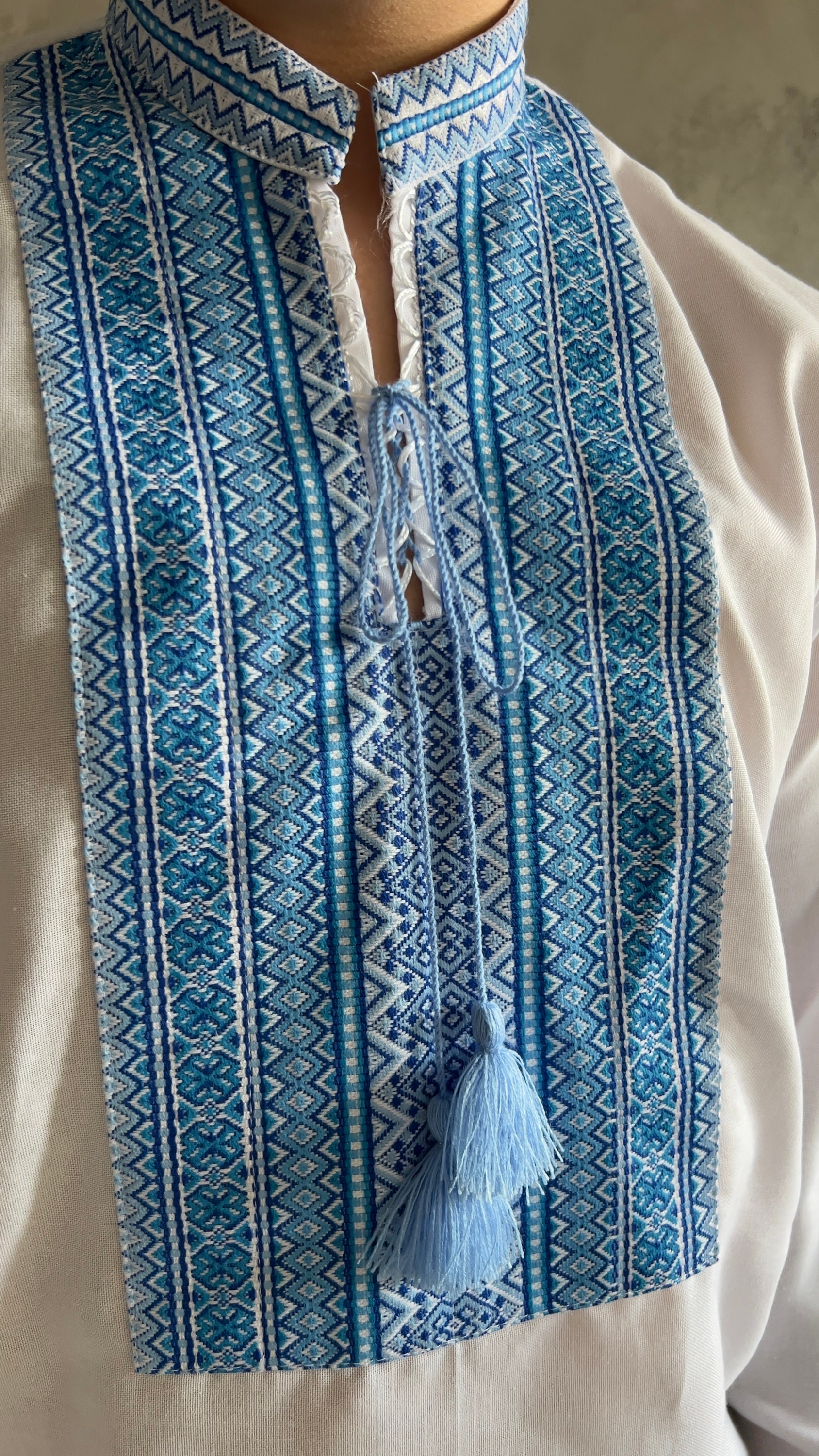 Xxs-7xl Summer Ukrainian Embroidered Shirt Ukrainian Shirt For Men Sorochka Shirt Vyshyvanka For Men Men's Embroidered Shirt