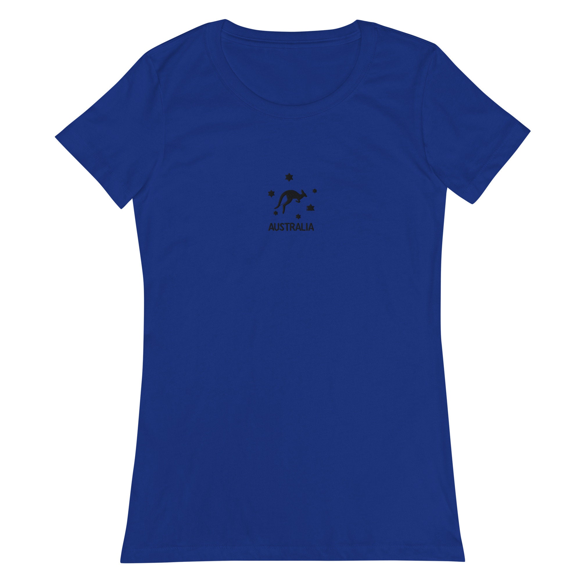 Womens Fitted Embroidered T-shirt