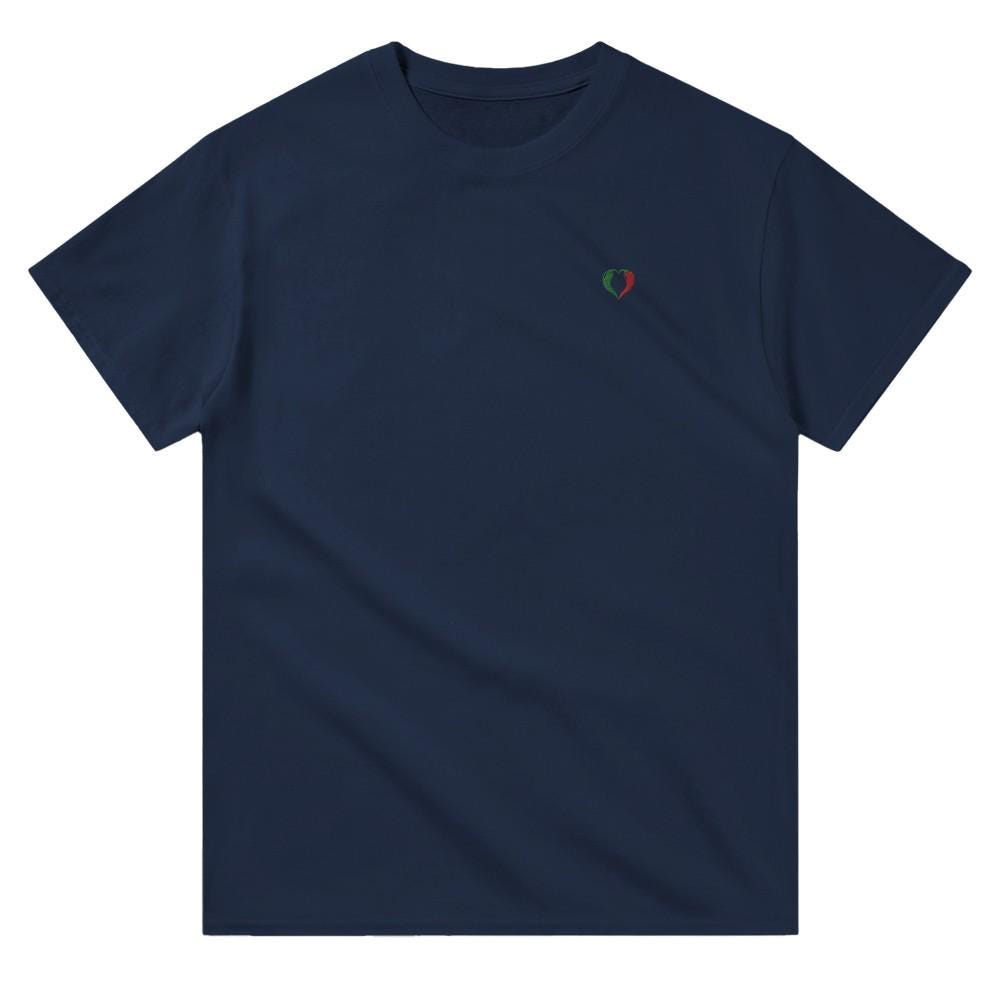 Embroidered Shirt 100% Cotton Unisex Chilli Tshirt Heart Tshirt Hot Pepper Shirt Pepper Tshirt Hot And Spicy Shirt Embroidered Tshirt