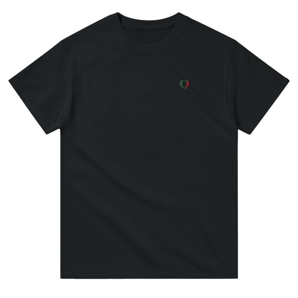 Embroidered Shirt 100% Cotton Unisex Chilli Tshirt Heart Tshirt Hot Pepper Shirt Pepper Tshirt Hot And Spicy Shirt Embroidered Tshirt