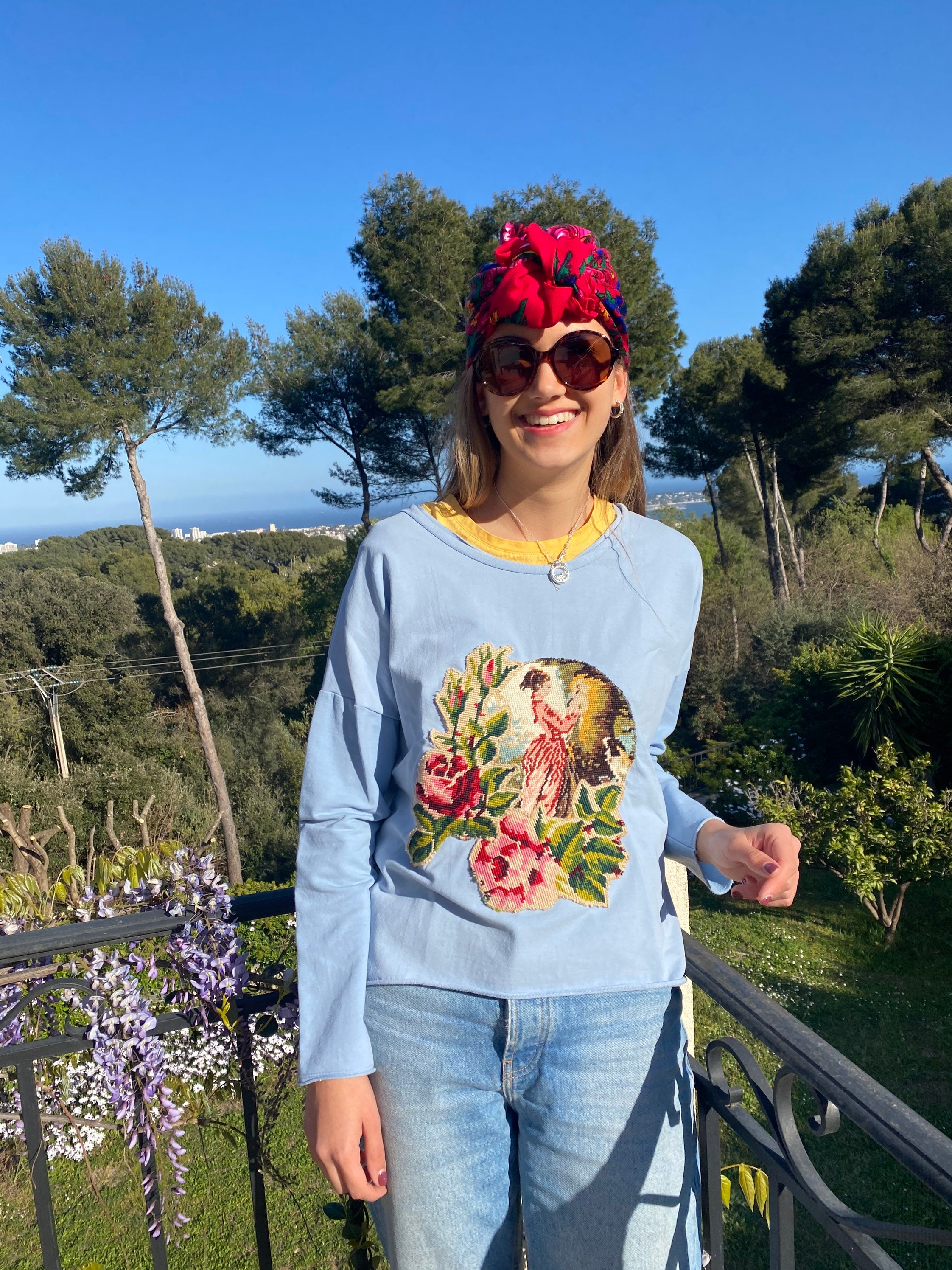 Embroidered Sweatshirt