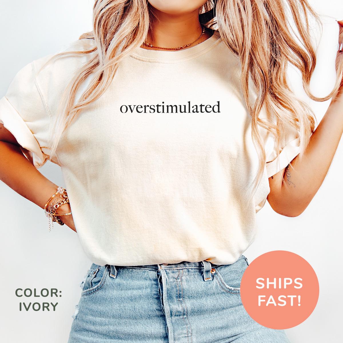 Comfort Colors Overstimulated Shirt For Mom Cowboy Frog Shirt Unhinged Tshirt Weirdcore Clothing Gen Z Shirt Weird Stuff Funny Tshirt