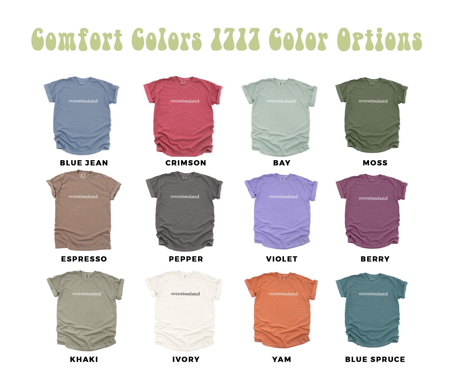 Comfort Colors Overstimulated Shirt For Mom Cowboy Frog Shirt Unhinged Tshirt Weirdcore Clothing Gen Z Shirt Weird Stuff Funny Tshirt