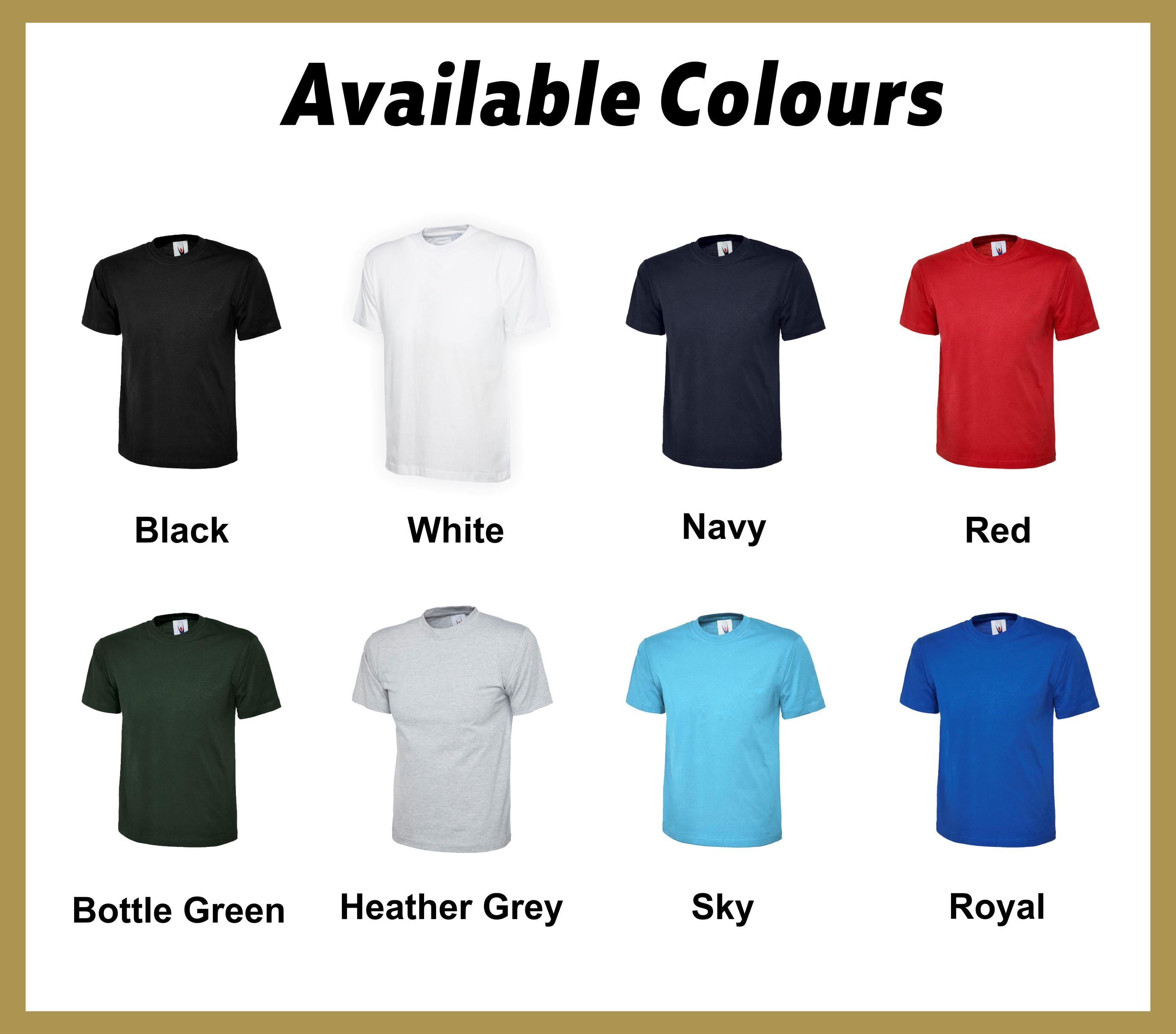 Personalised Embroidered T-shirt Custom Textquote On Left Brest Crewneck Design Matching Unisex Tees 100% Cotton Shirts Christmas Gifts