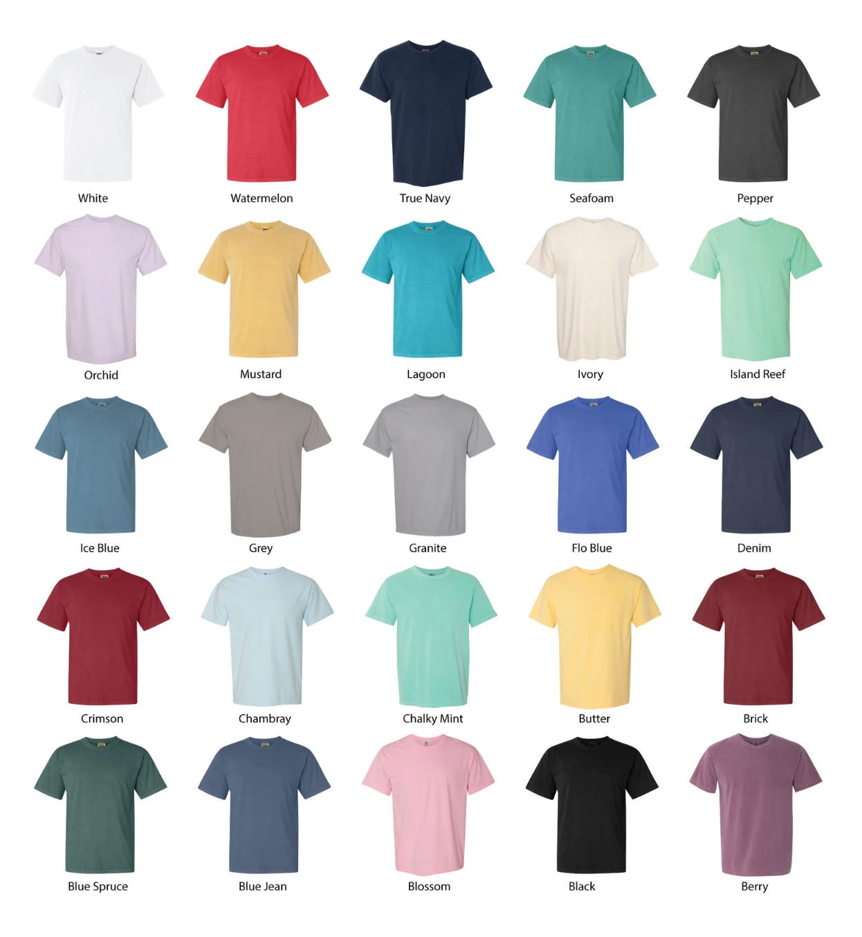 Custom Text Embroidered T-shirt - T-shirt Embroidered - Embroidered Tee - Gift Tee - Personalized Tshirt