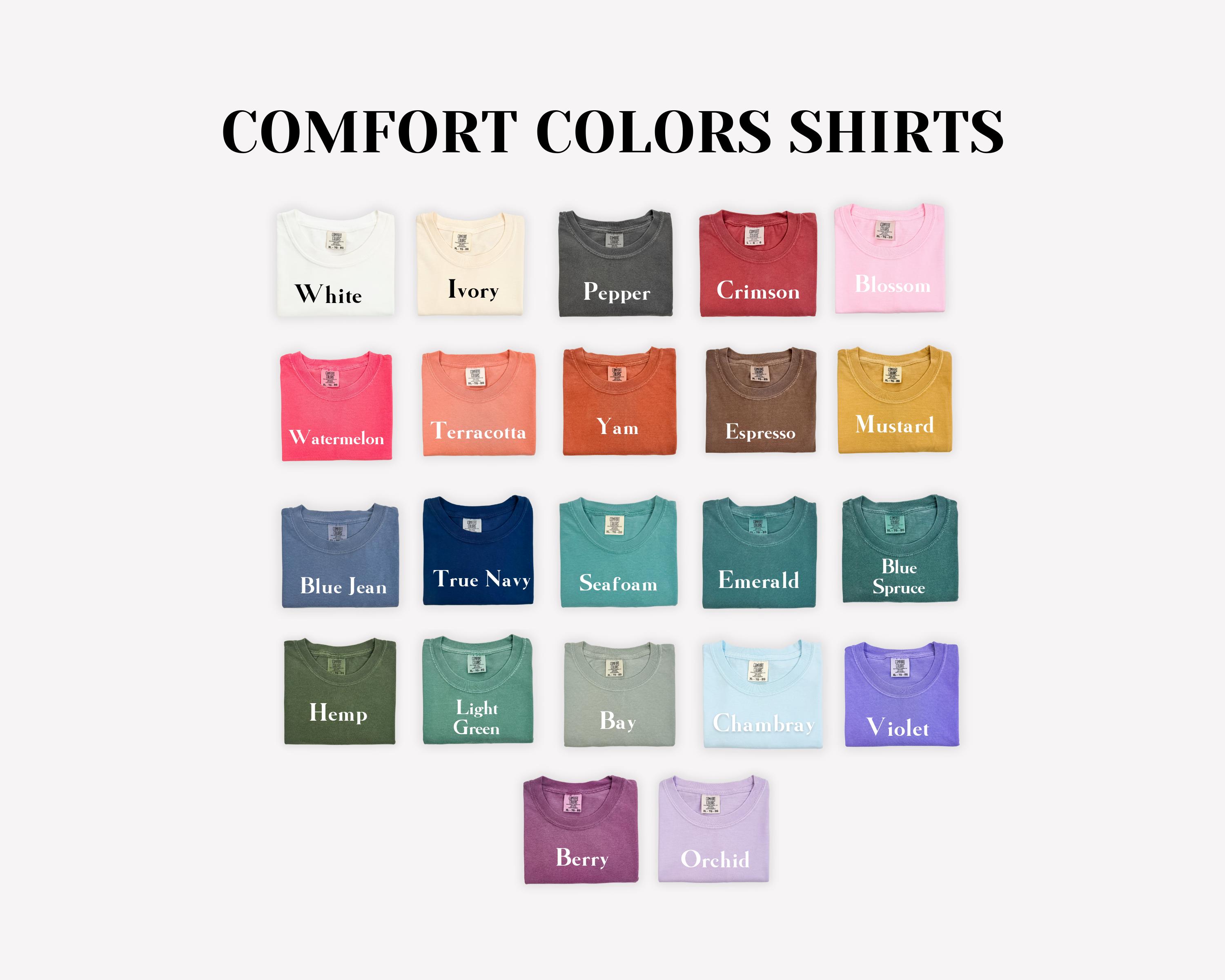 Comfort Colors Embroidered Grandma Shirt Gigi Shirt Gift For Grandma Nana Shirt New Grandma Gift Embroidered Grandma College Block
