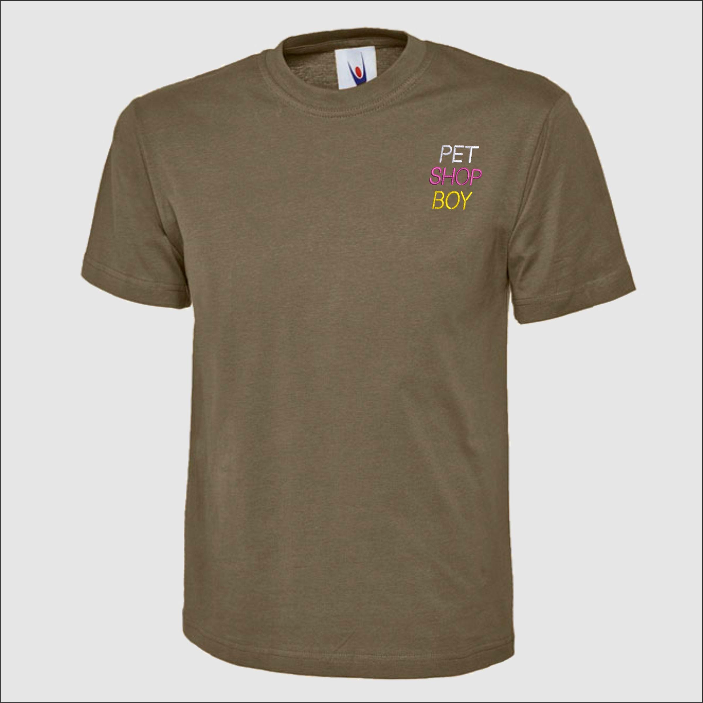 Custom Embroidered Shirts Your Text Logo Embroidered Tee Tops Personalised Text Logo T Shirts Mothers Day Gifts Gift For Him And Her