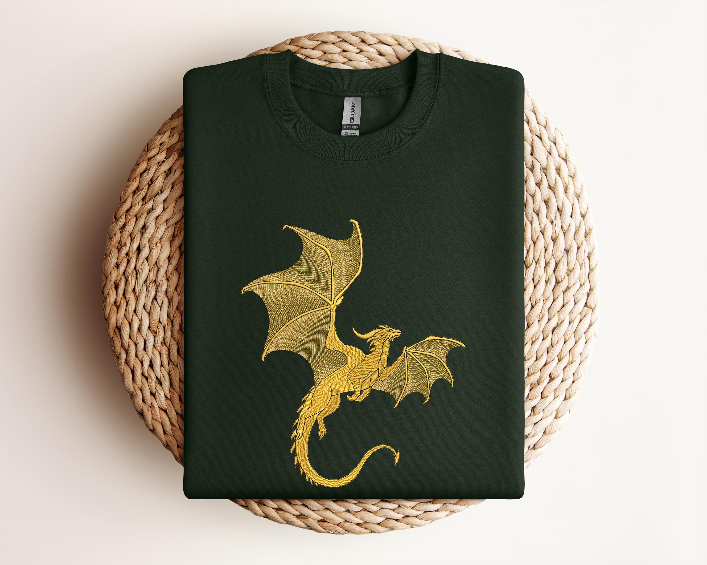 Embroidered Basgiath Sweatshirt Embroidery Dragon Riders Fourth Wing Kids Sweatshirt Embroidery Fantasy Reader Embroidered Die Or Fly